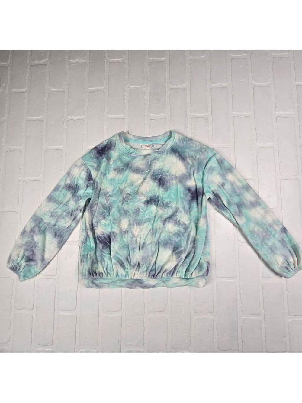Cat & Jack Tie Dye Pullover Sweater Size Large 10/12